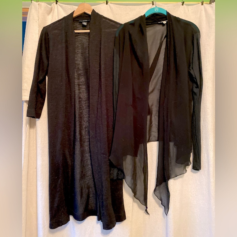 Alfani & ModCloth Flowy Black Sweaters - 2